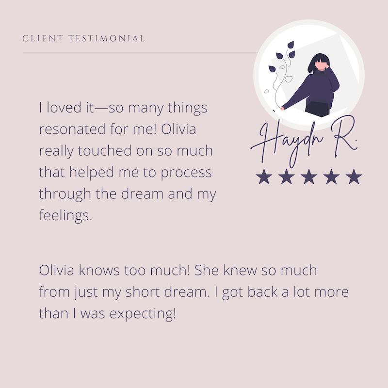 Testimonial form Haydn R.